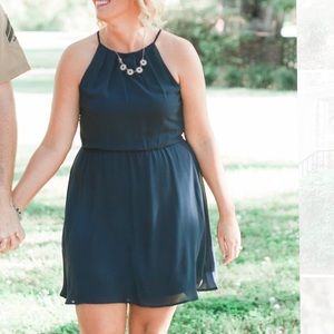 Navy blue dress!!